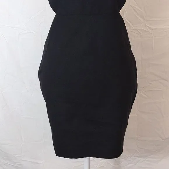 Tobi Black Side & Back Cutout Halter Bodycon Mini Dress - Picture 6 of 16